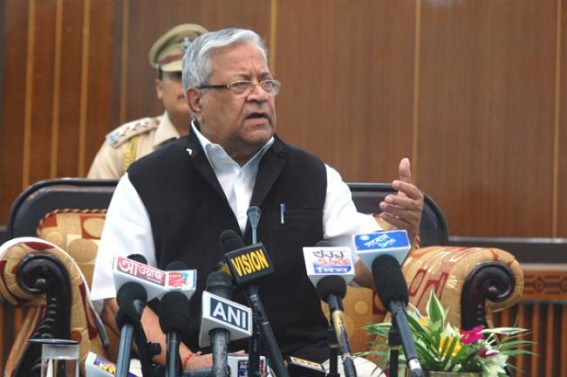 Governor P.K.Achariya criticises role of police in rising crimes against women in Tripura
